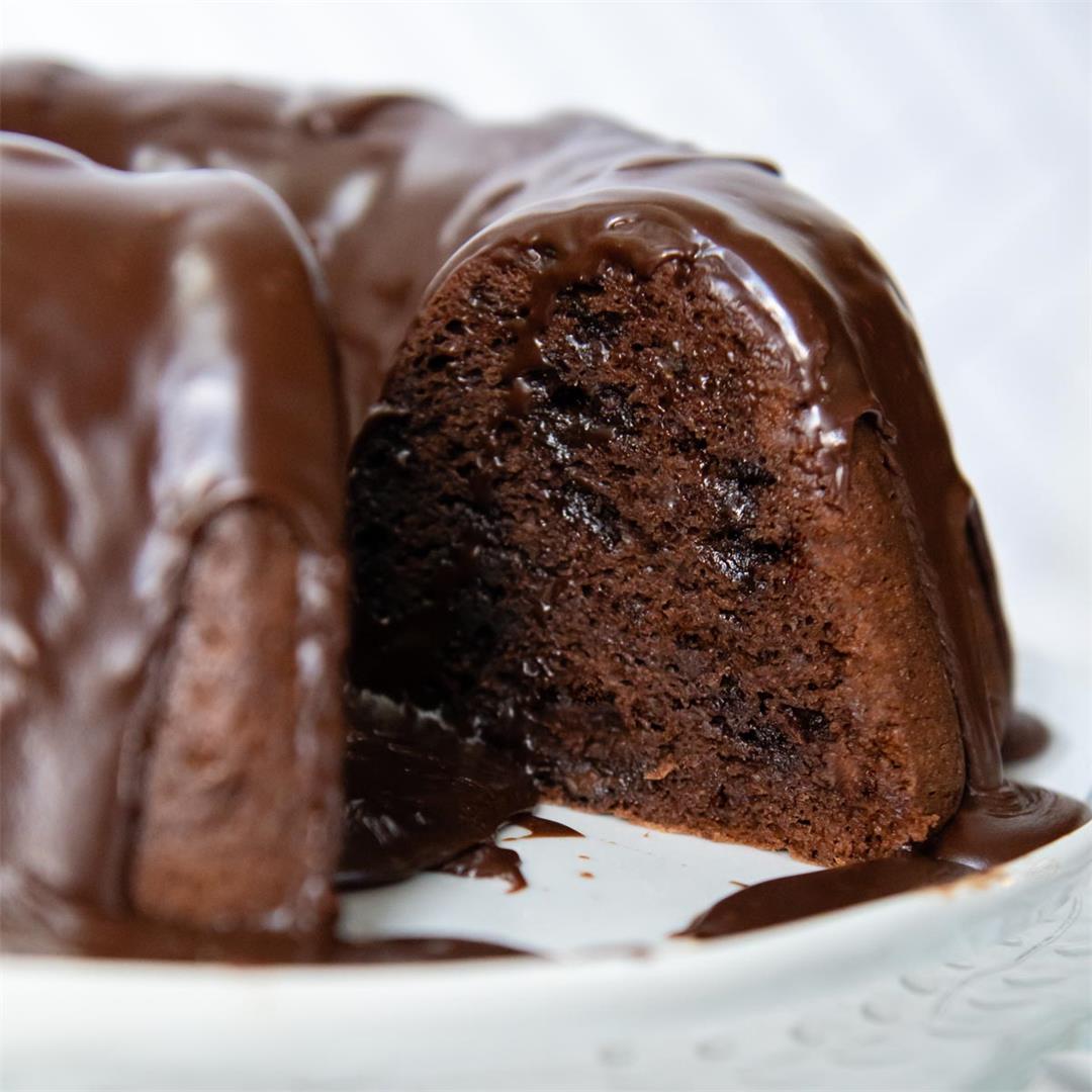Moist & Fudgy Gluten-Free Chocolate Bundt Cake