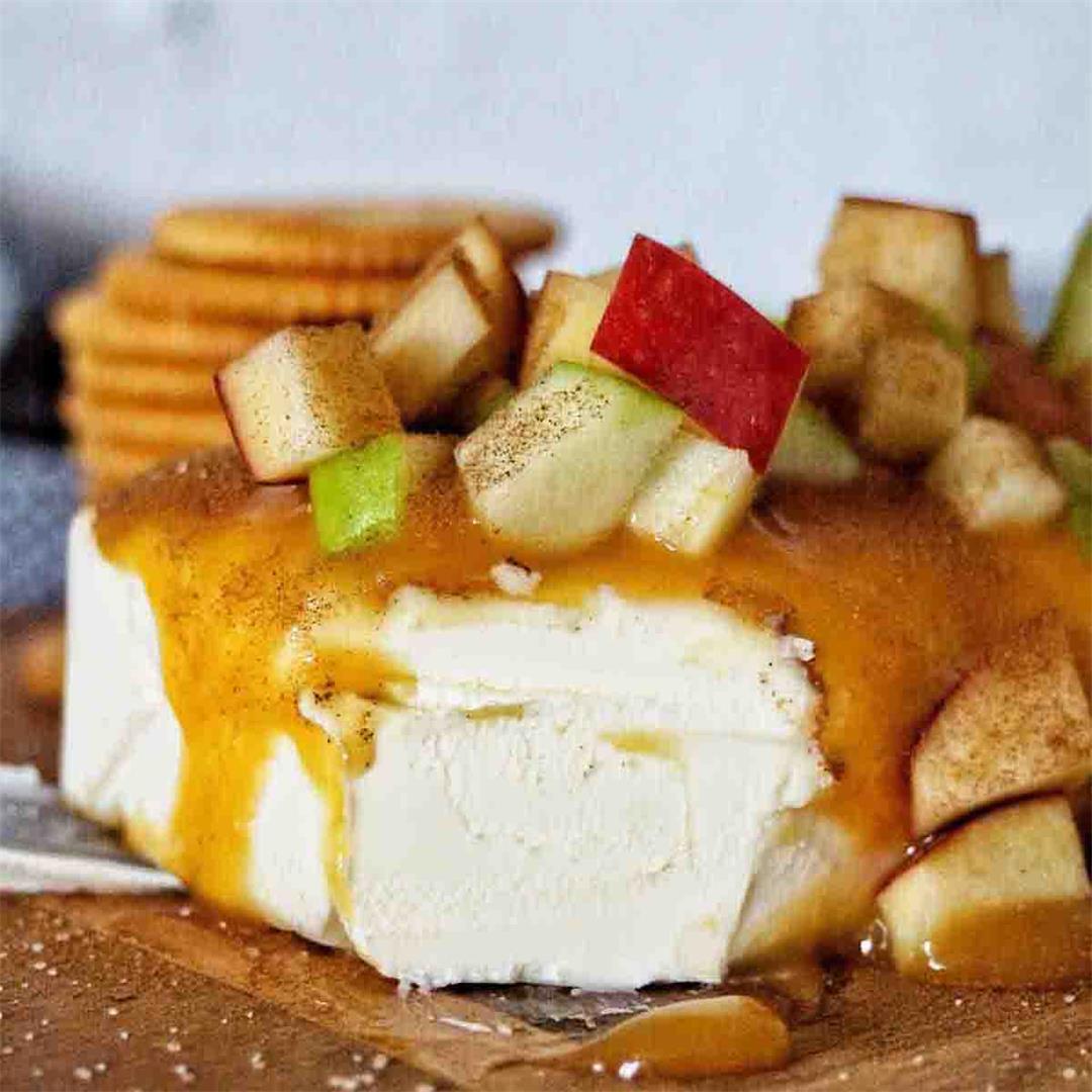 Cream Cheese Caramel Apple Dip