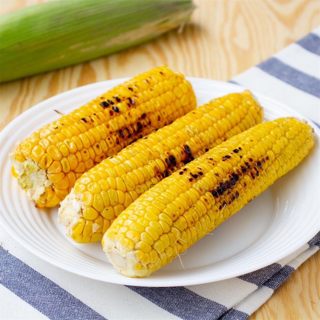 Grilled sweetcorn ⋆ MeCooks Blog