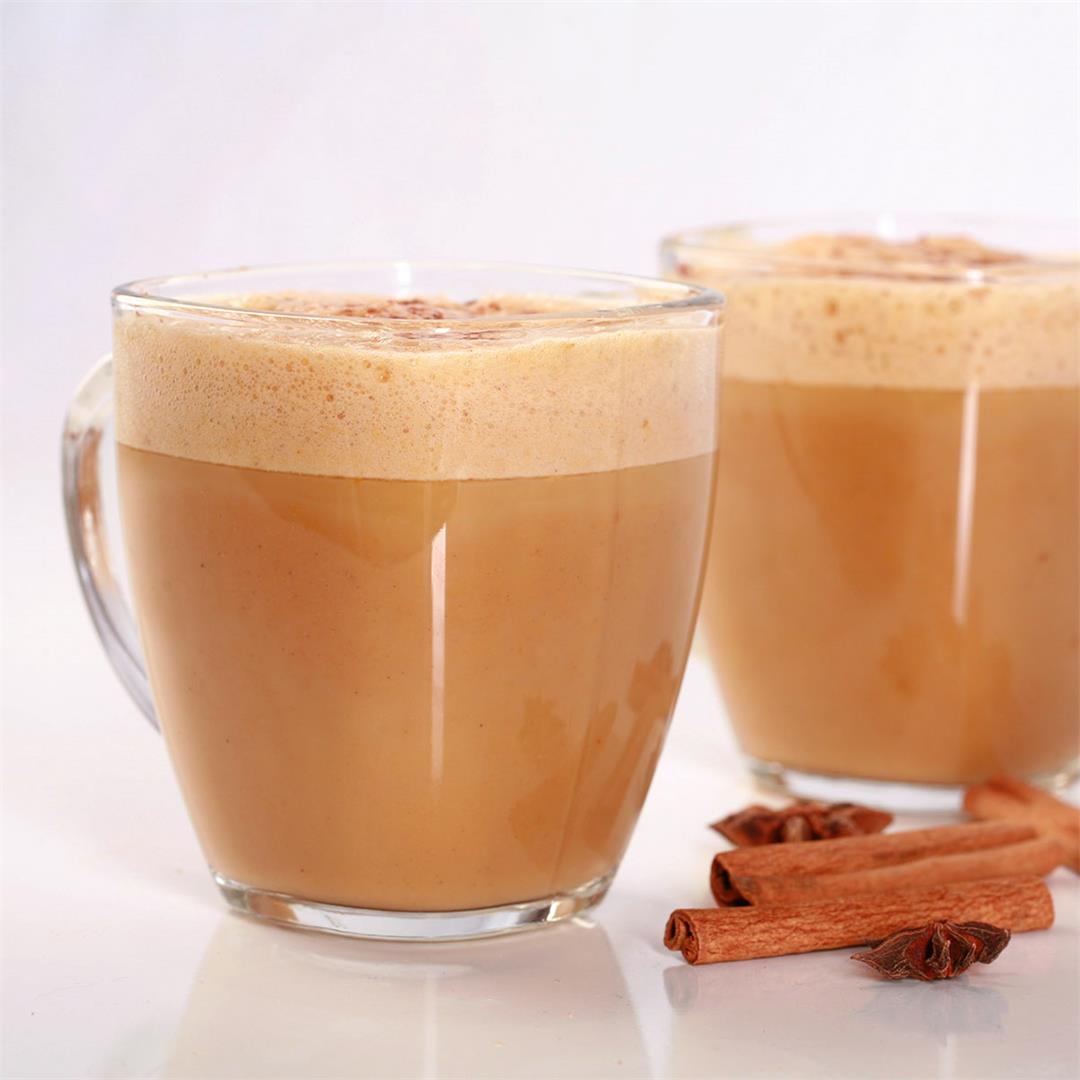 Homemade Pumpkin Chai Latte Recipe