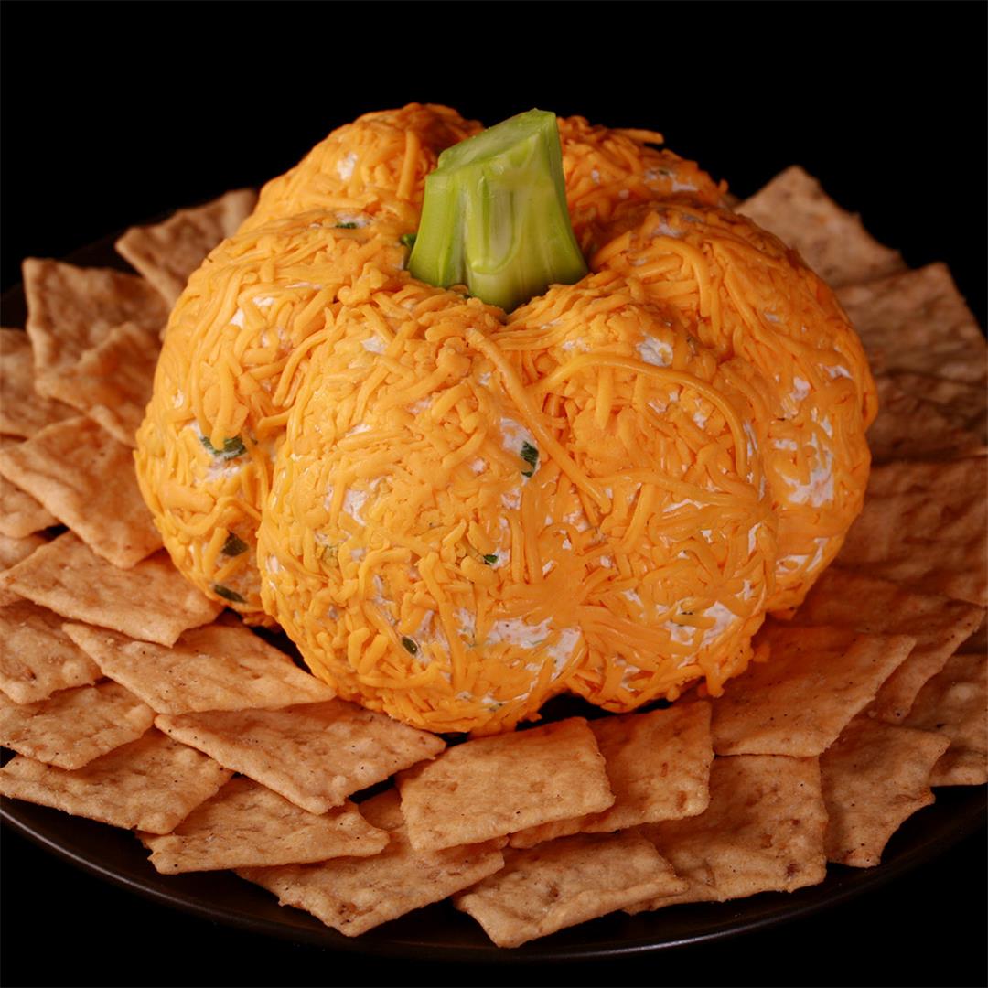 Pumpkin Cheese Ball Recipe [The Classy Version!]