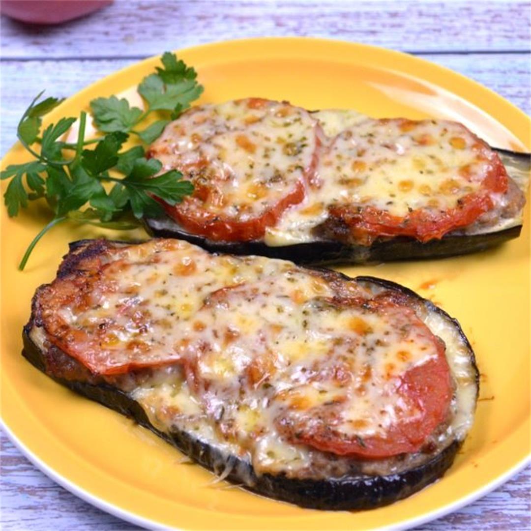 Easy Eggplant With Minced Pork Recipe-Roasted in Oven