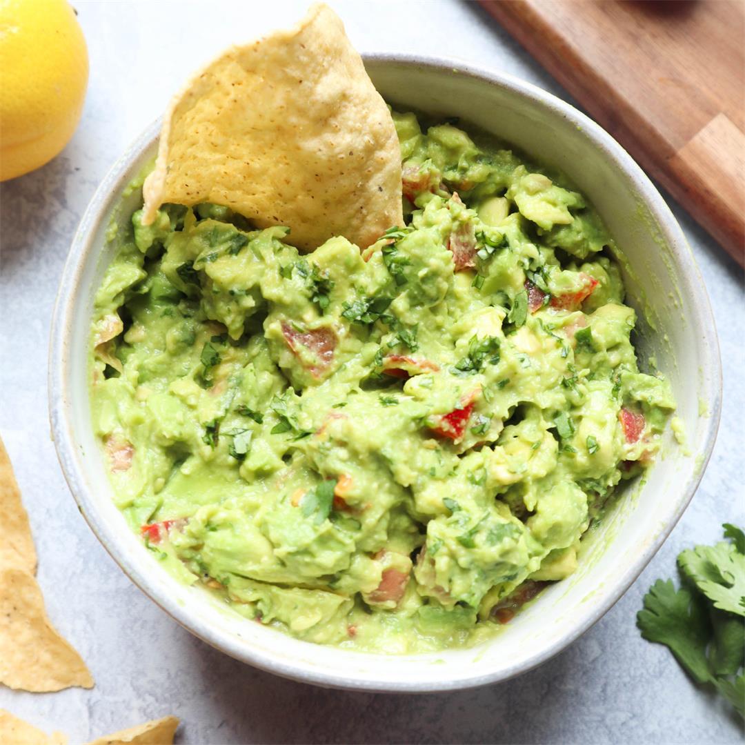 Easy Guacamole without Onion