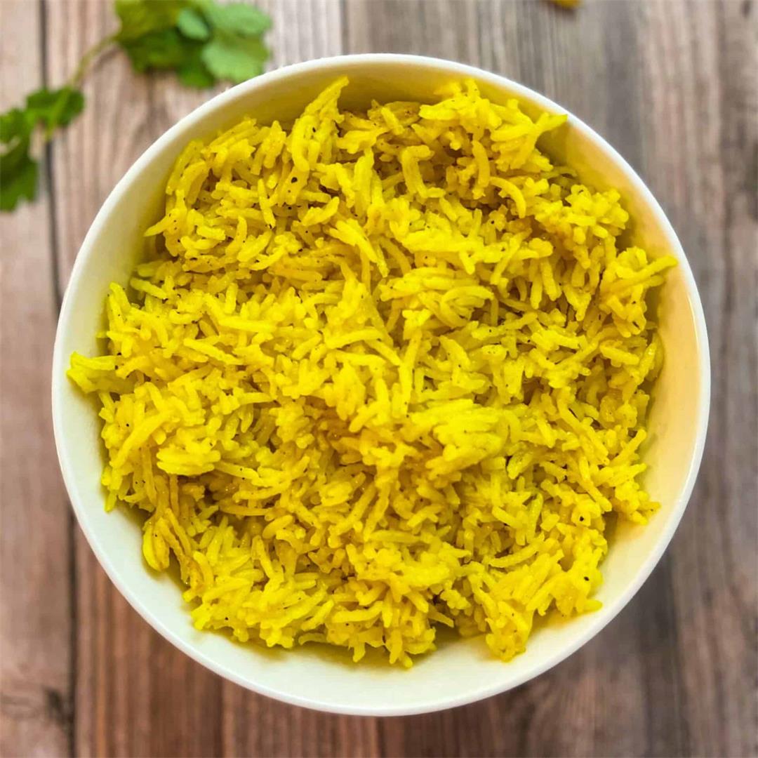 Turmeric Yellow Basmati Rice
