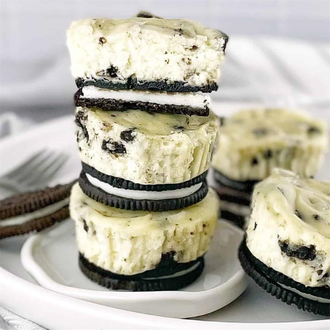 Mini Oreo Cheesecakes (With Video) · Chef Not Required...