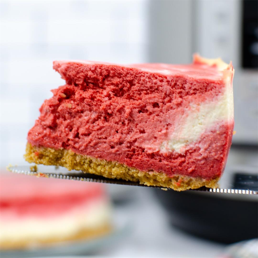 Red Velvet Instant Pot Cheesecake