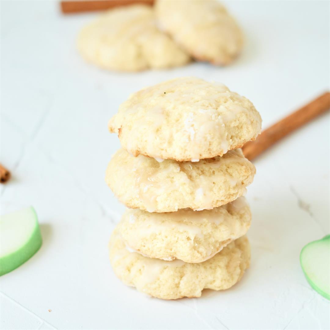 Cinnamon Apple Cookies - Cake Mix Recipes
