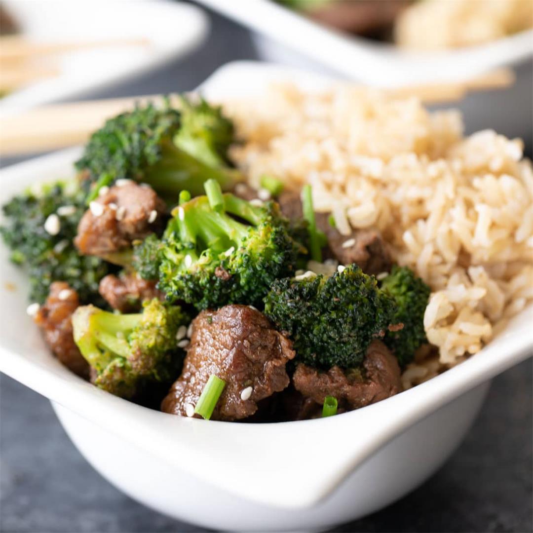 Healthy Beef & Broccoli