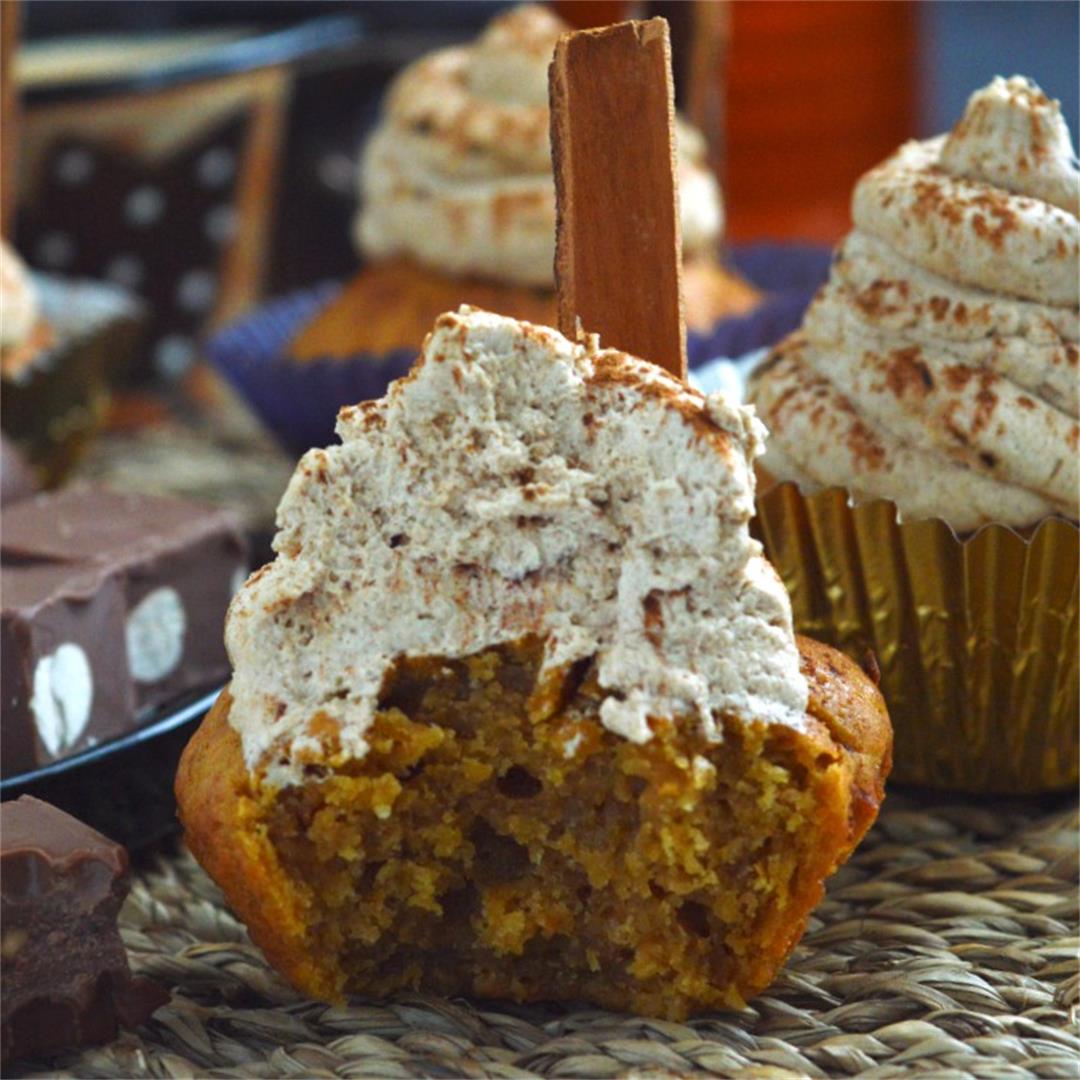 Pumpkin Spice Latte Cupcakes — Tasty Food for Busy Mums