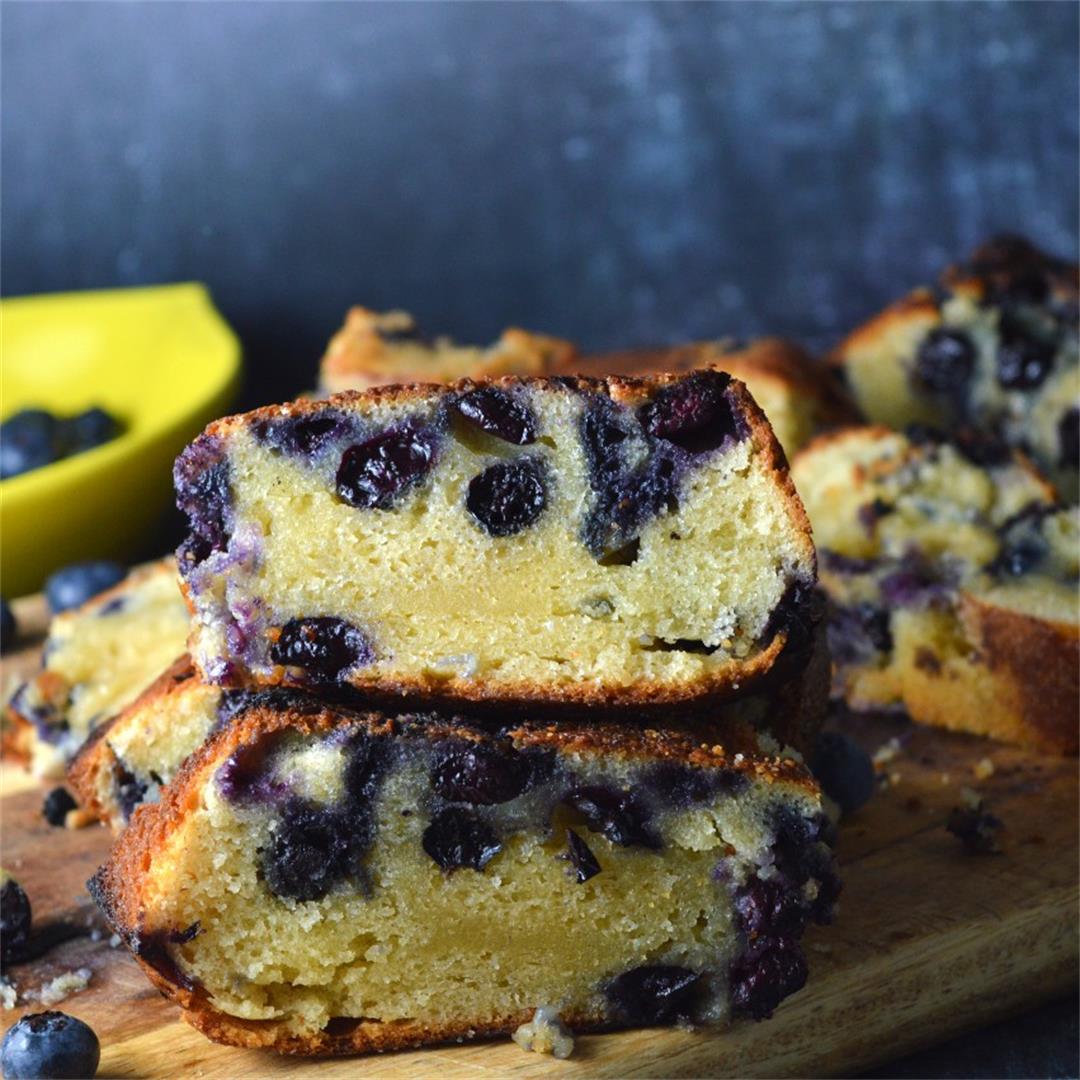 Lemon Blueberry Loaf Cake — Tasty Food for Busy Mums