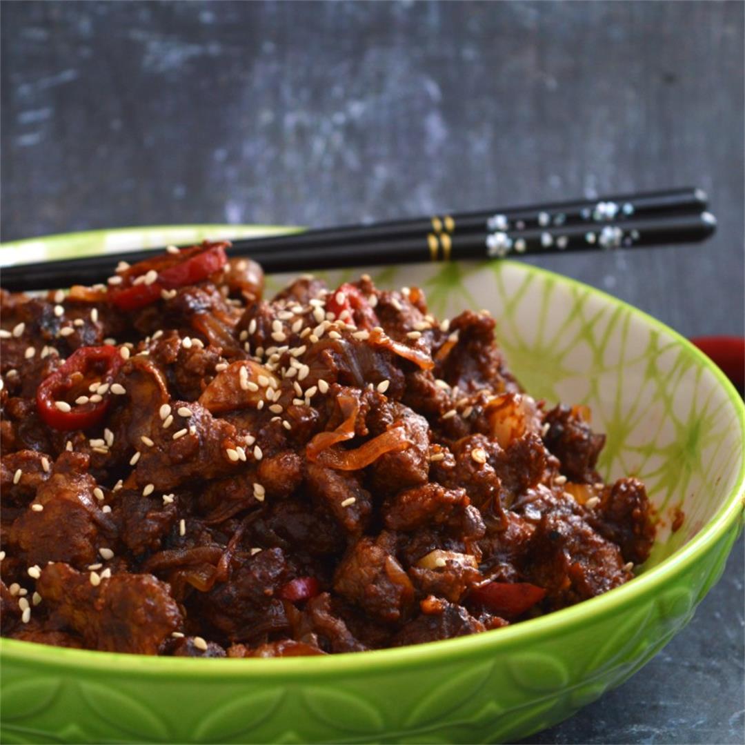 Chinese Crispy Chilli Beef — Tasty Food for Busy Mums