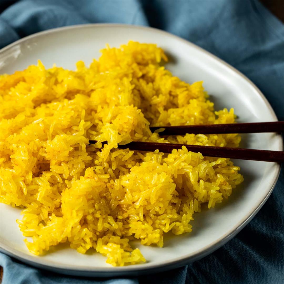 Nasi Kunyit (Turmeric Rice)