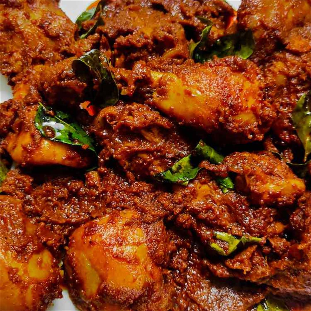 Chicken Ghee Roast Recipe Mangalorean Style - homemakerjob.com
