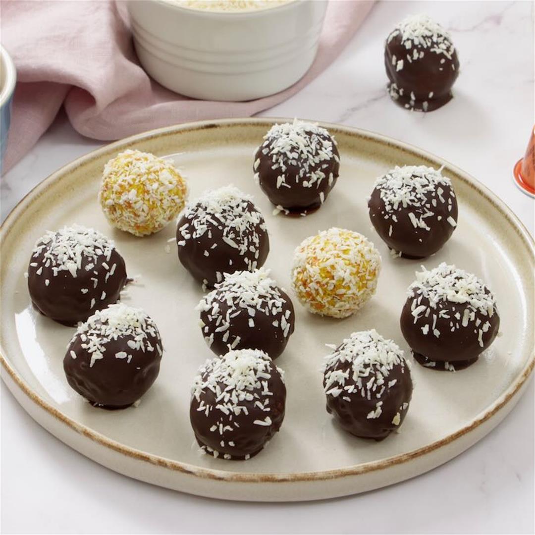 Carrot and Coconut Truffles