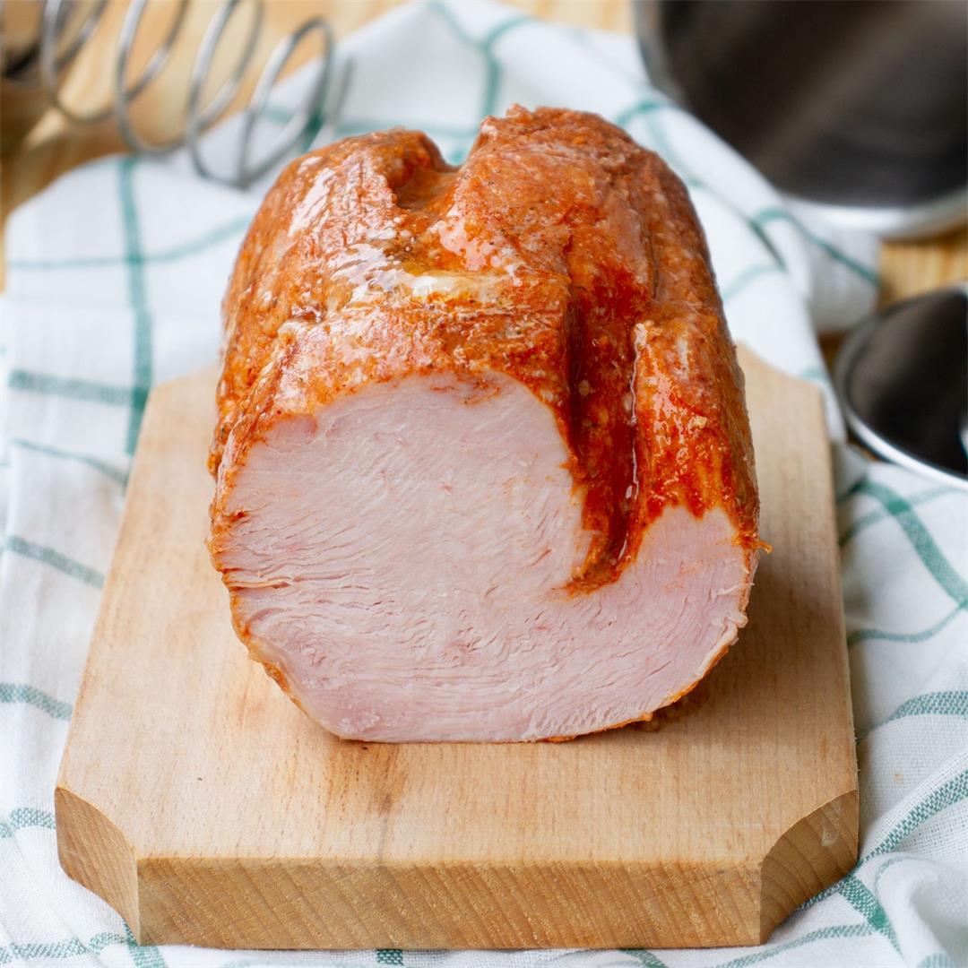 Turkey ham from ham cooker ⋆ MeCooks Blog