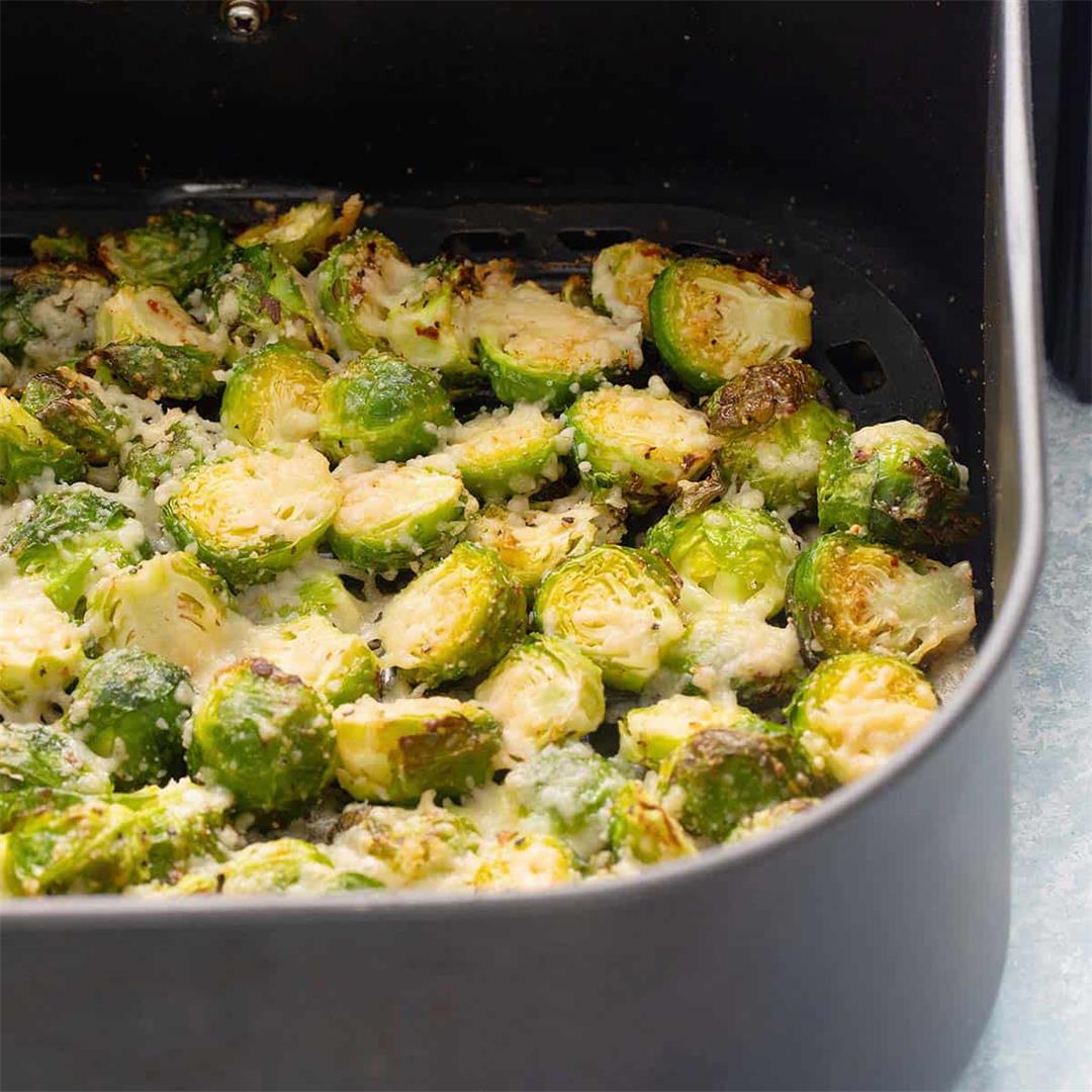 Parmesan Brussels Sprouts in Air Fryer