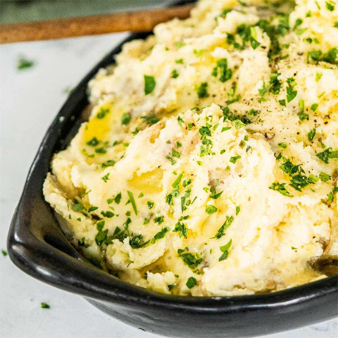 Boursin Cheese Mashed Potatoes Recipe