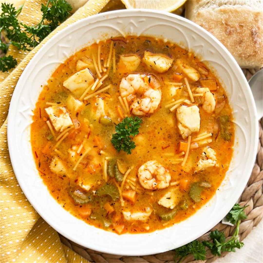 Classic Spanish Fish Soup | Authentic Recipe