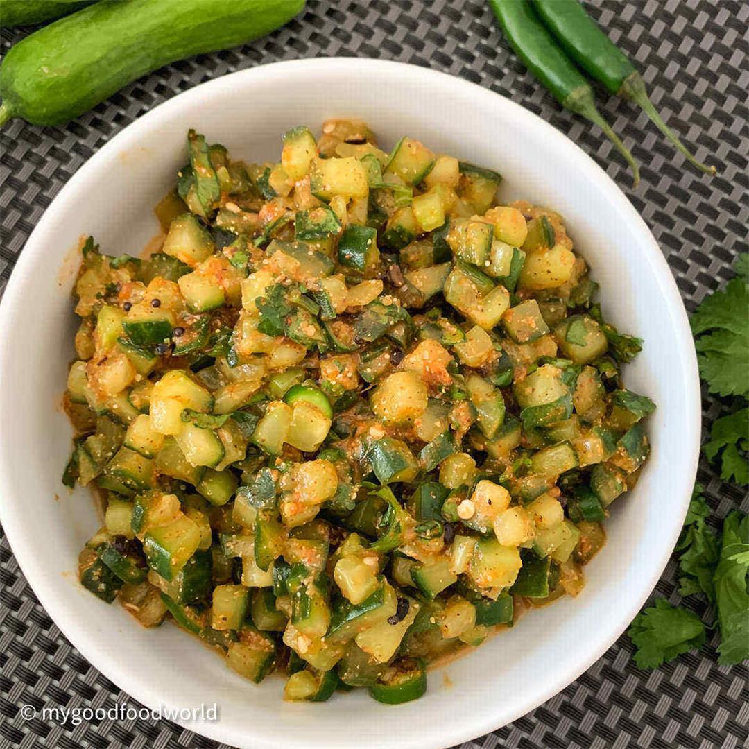 Spicy Cucumber Salad Indian Recipe