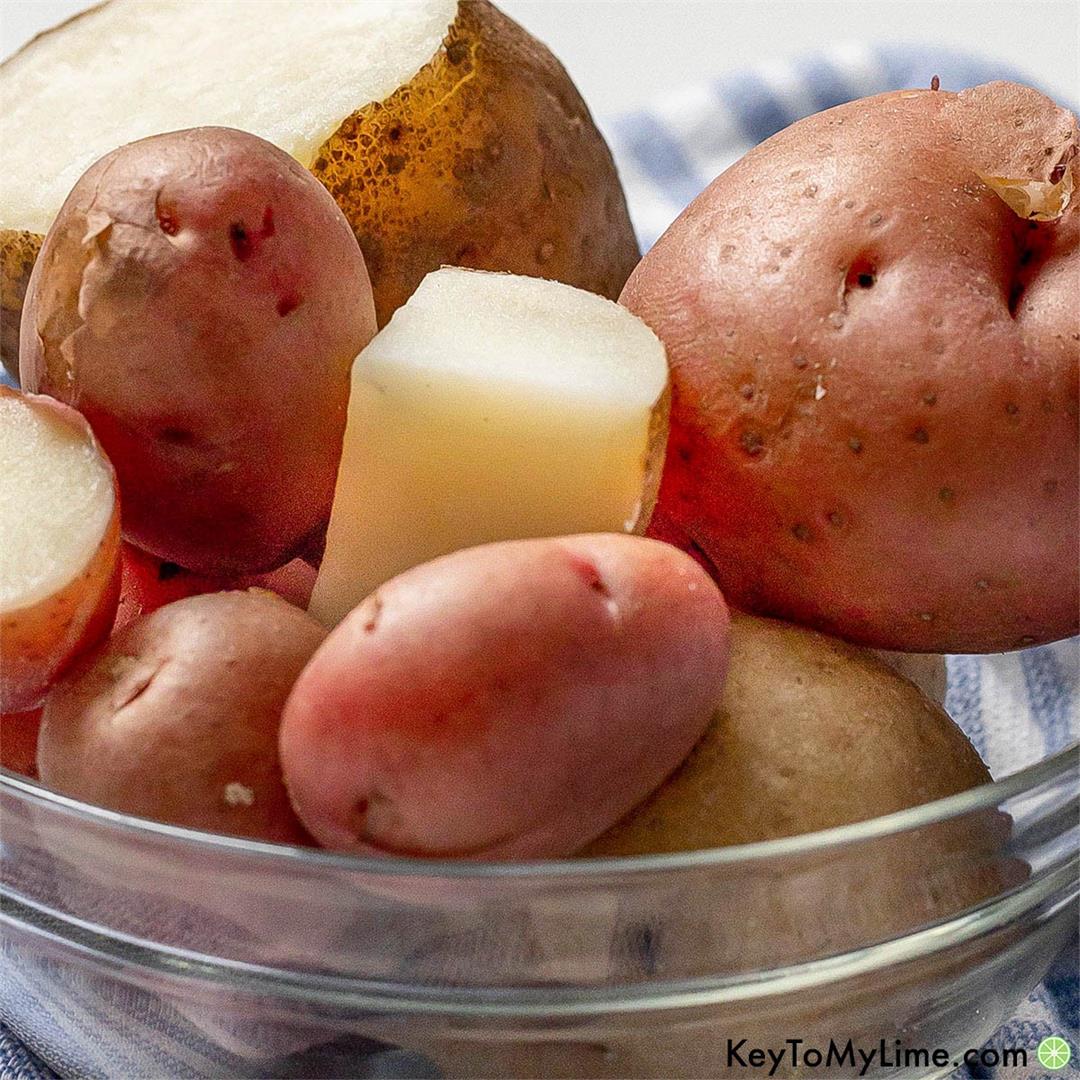 How To Boil Potatoes {Mashed Potatoes or Potato Salad}