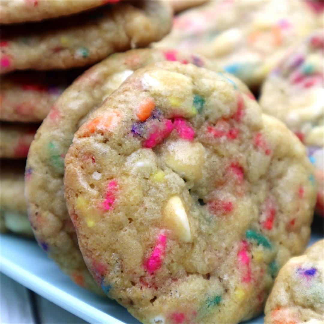 Birthday Cake Cookies From Scratch