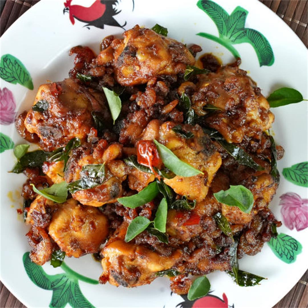 Kam Heong chicken- an authentic recipe with an intense flavor