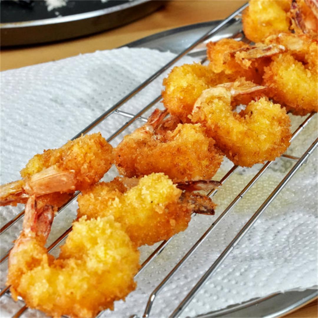 Panko shrimp recipe- How to make the crunchiest shrimp