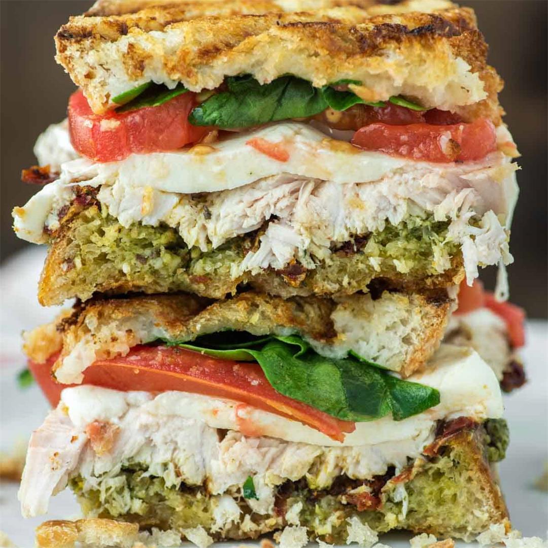 Turkey Pesto Sandwich