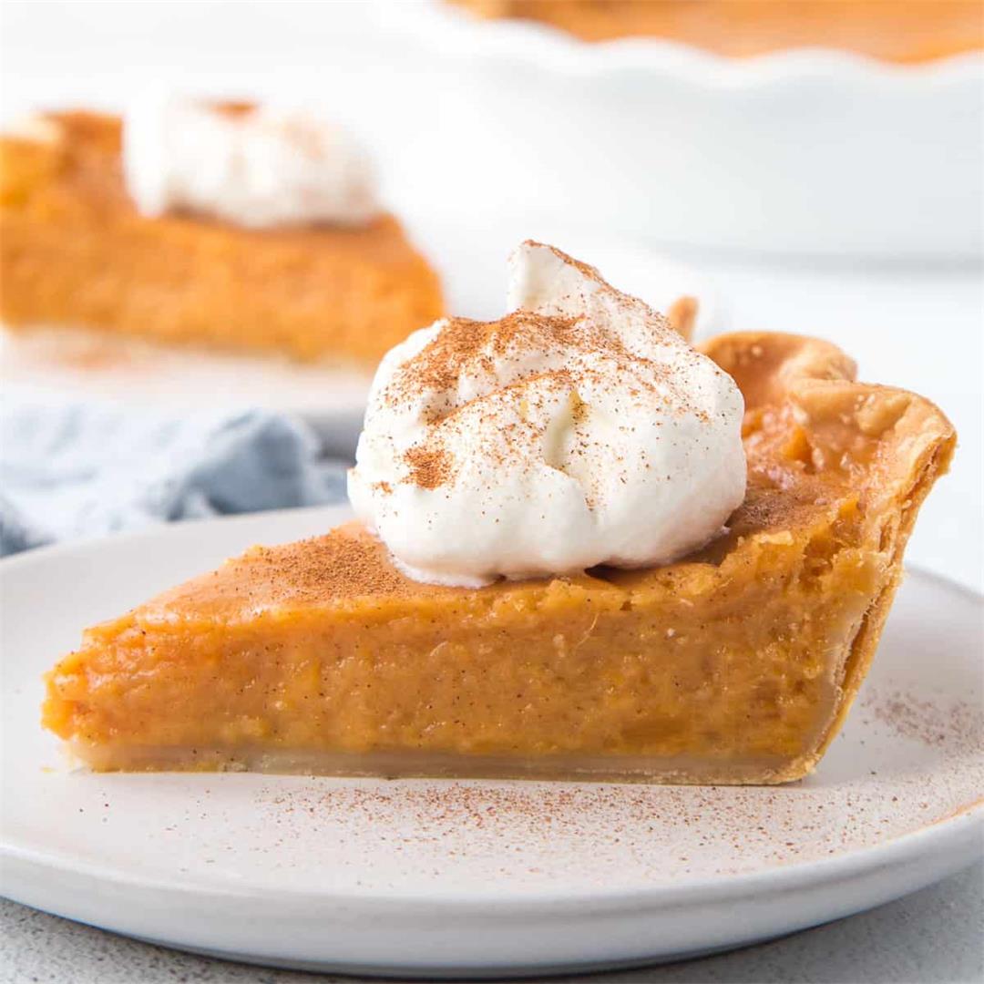 The BEST Old Fashioned Sweet Potato Pie