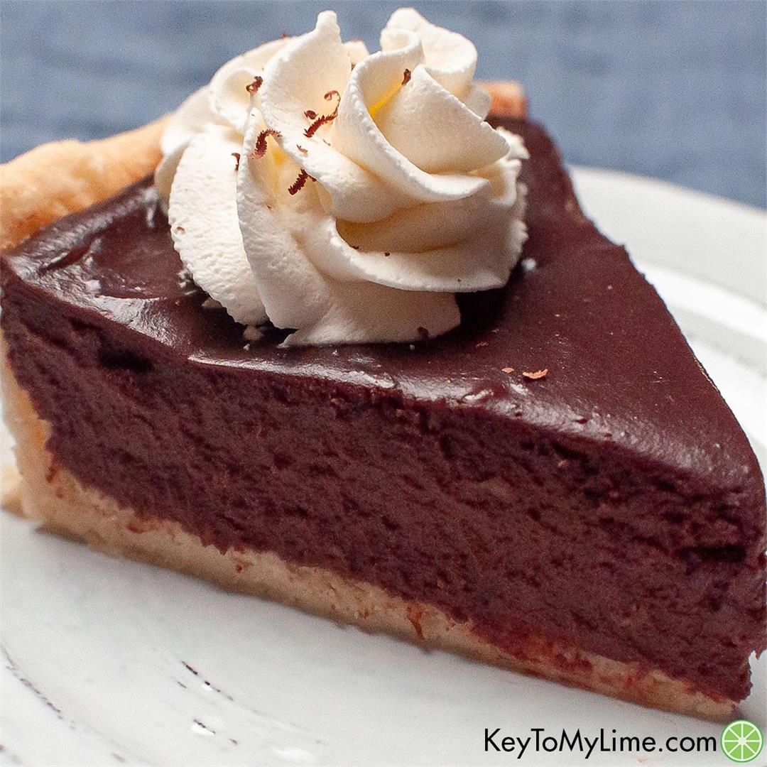 Easy Chocolate Pie {Pioneer Woman’s Old Fashioned Recipe}