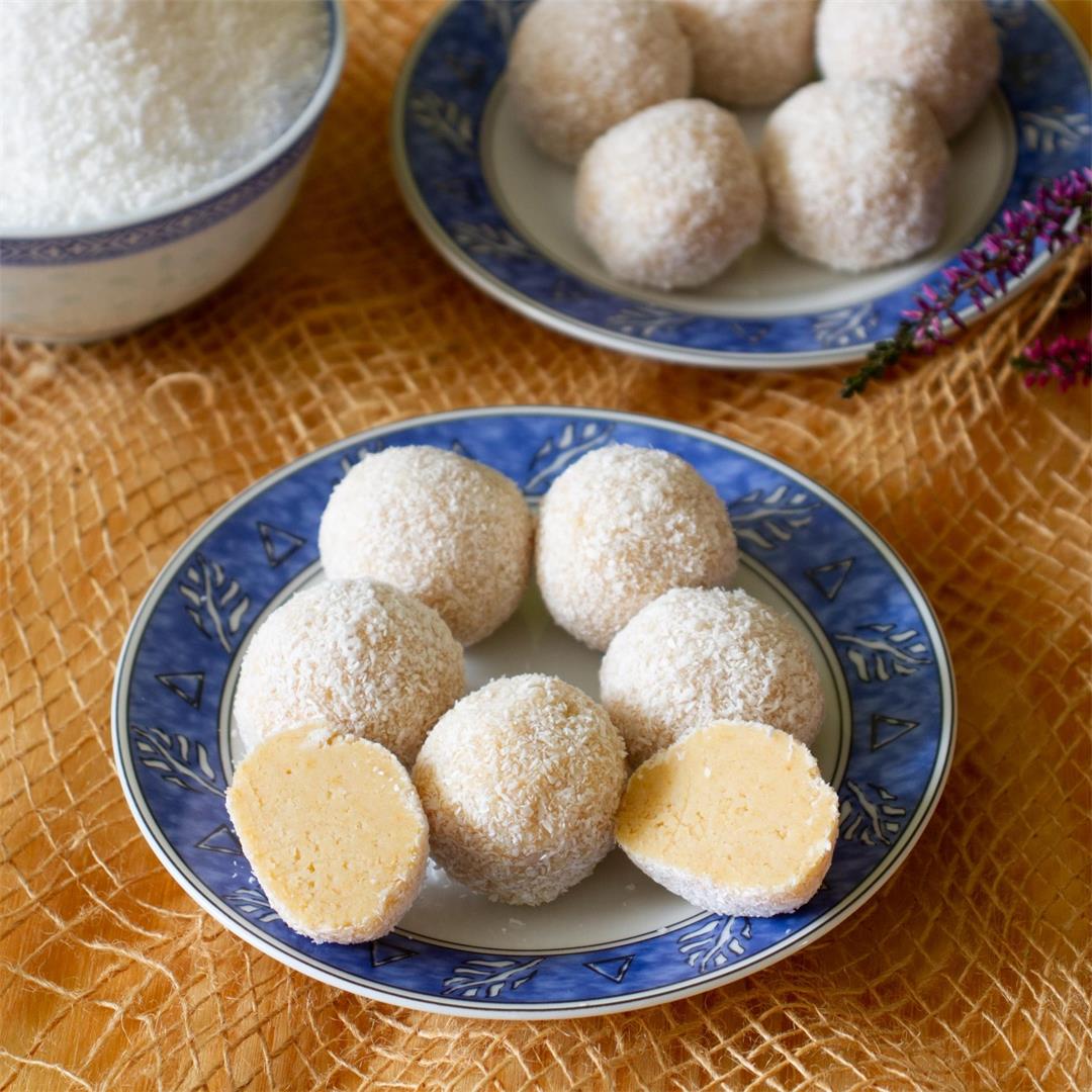 Coconut truffles ⋆ MeCooks Blog