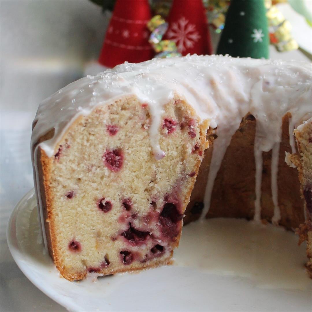 Vanilla Bean and Raspberry Pound Cake – My Recipe Reviews