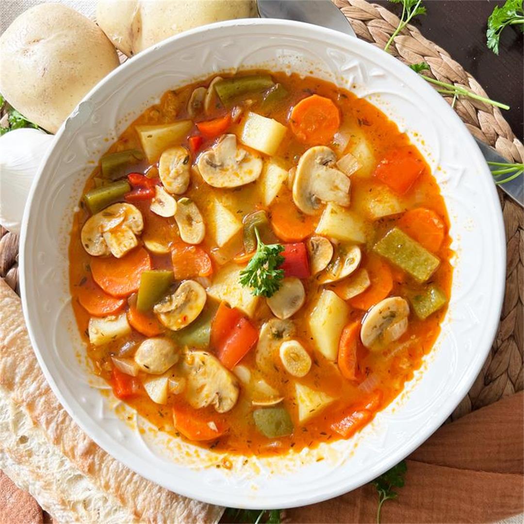 A Hearty Vegetable Stew to Warm Your Soul