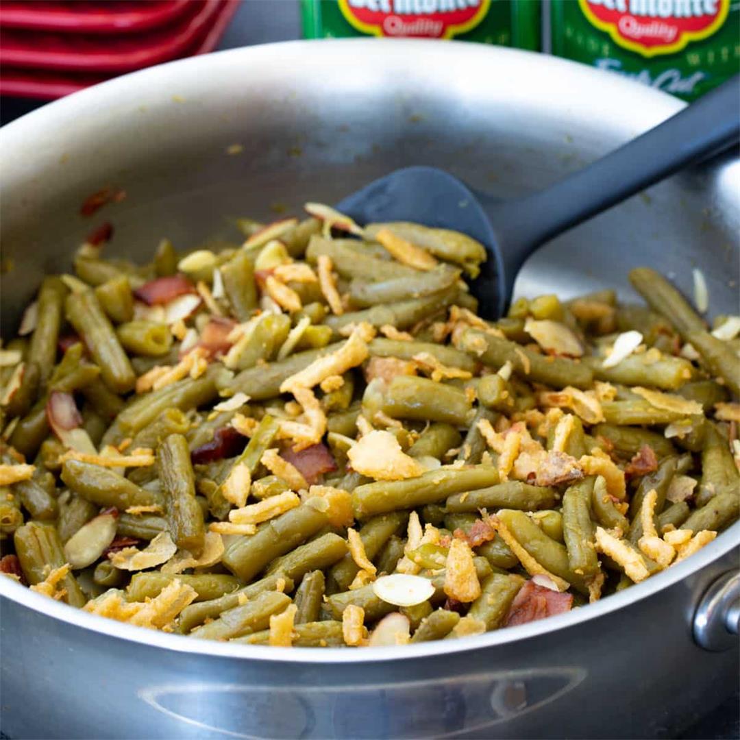 Southern Smothered Greem Beans