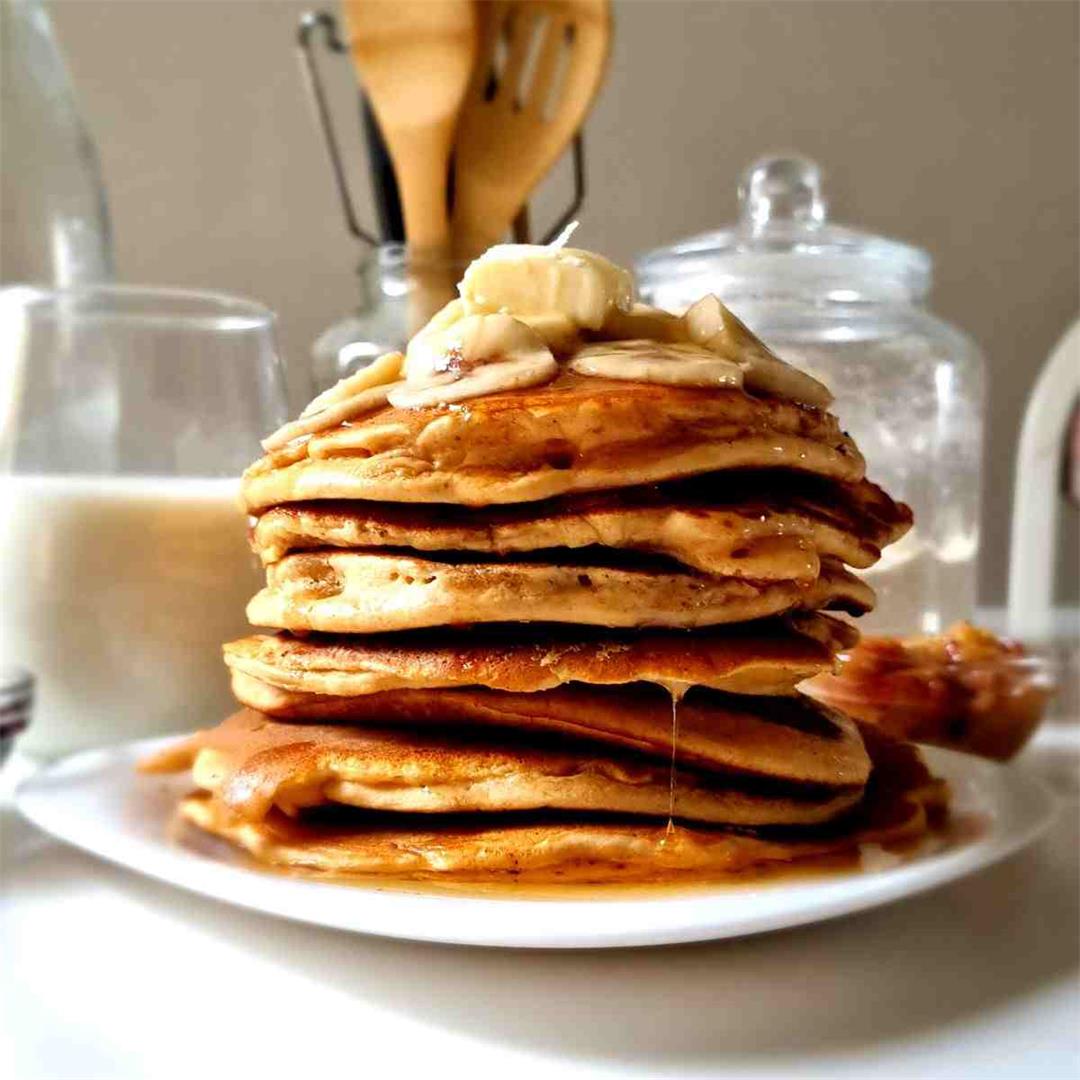 Gluten-Free American Pancakes (5 Ingredients)