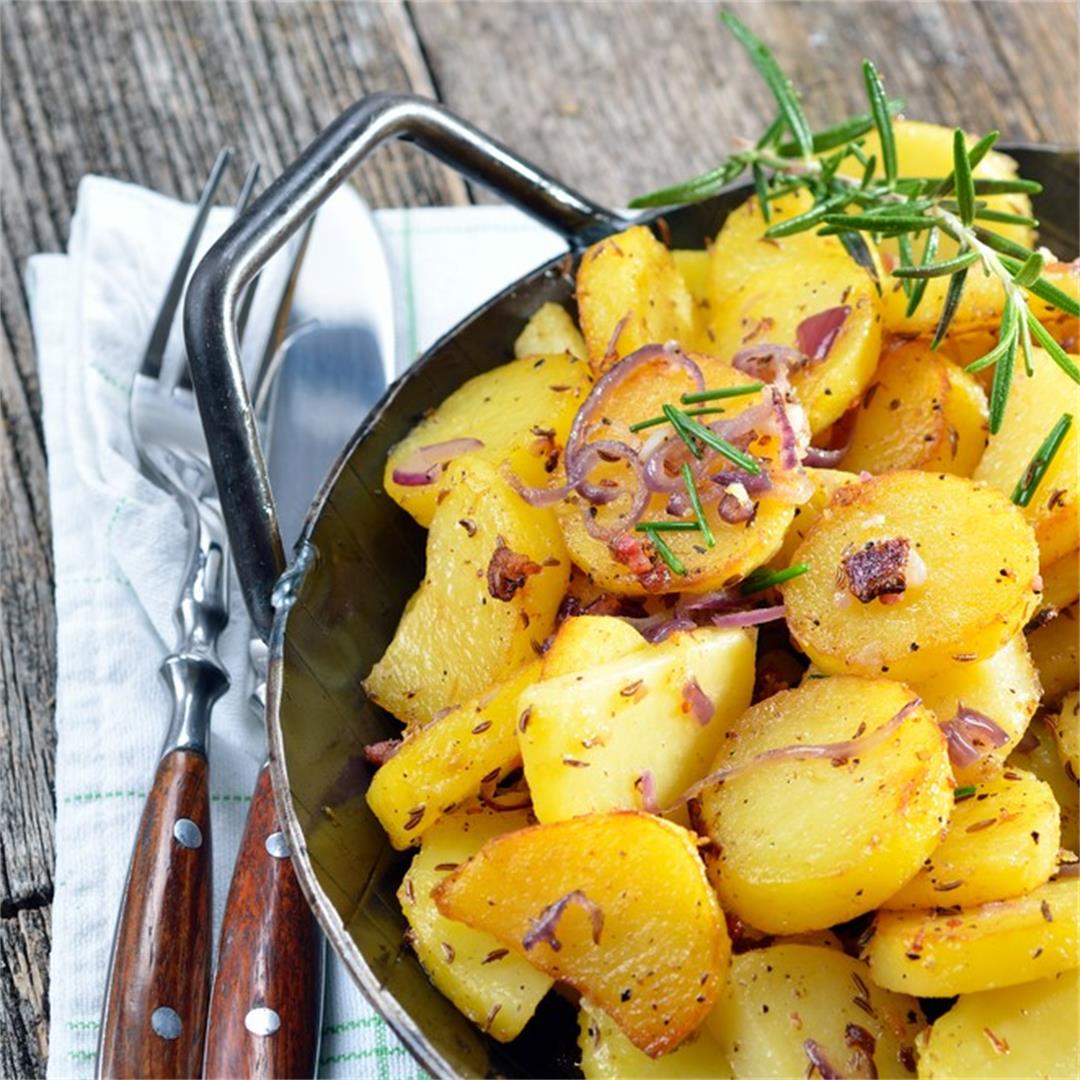 Country Style Pan Fried Potatoes