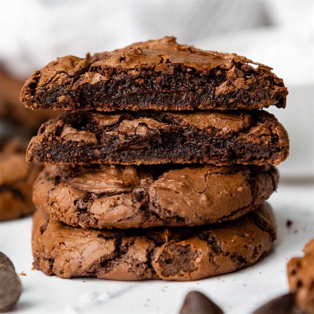Fudgiest Gluten-Free Brownie Cookies
