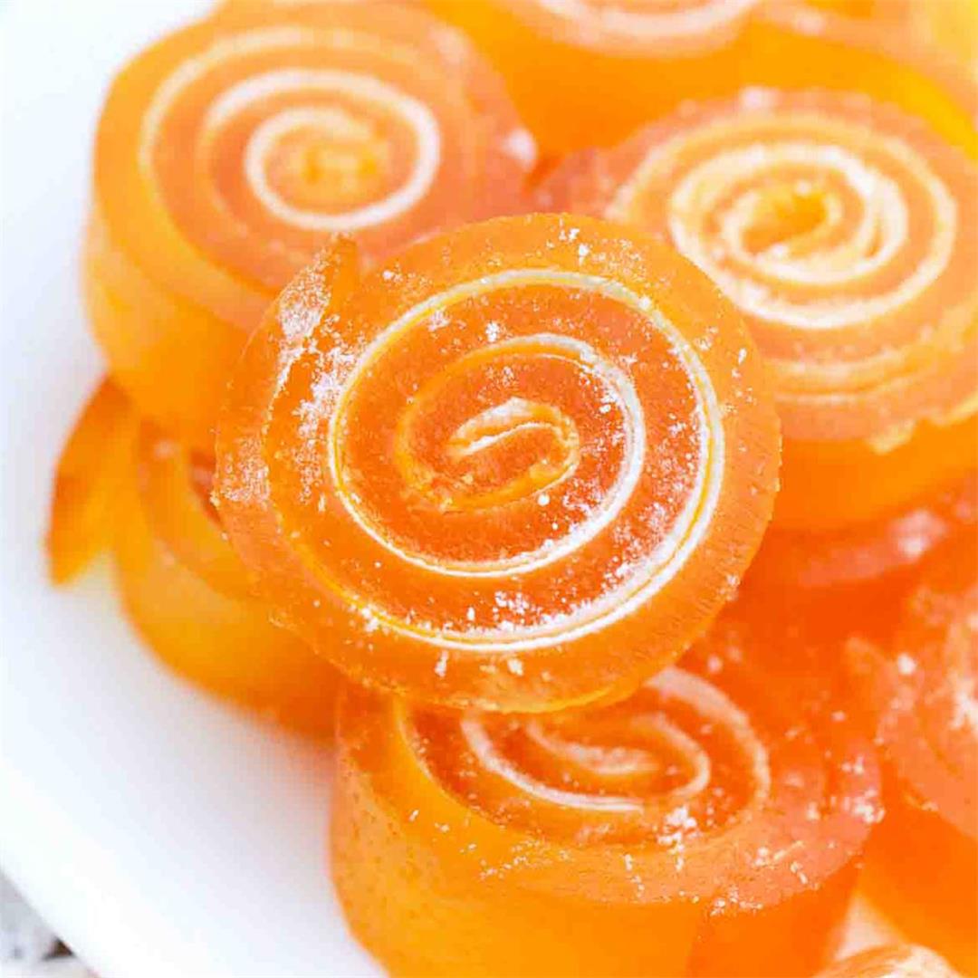Orange Jelly Candy Recipe