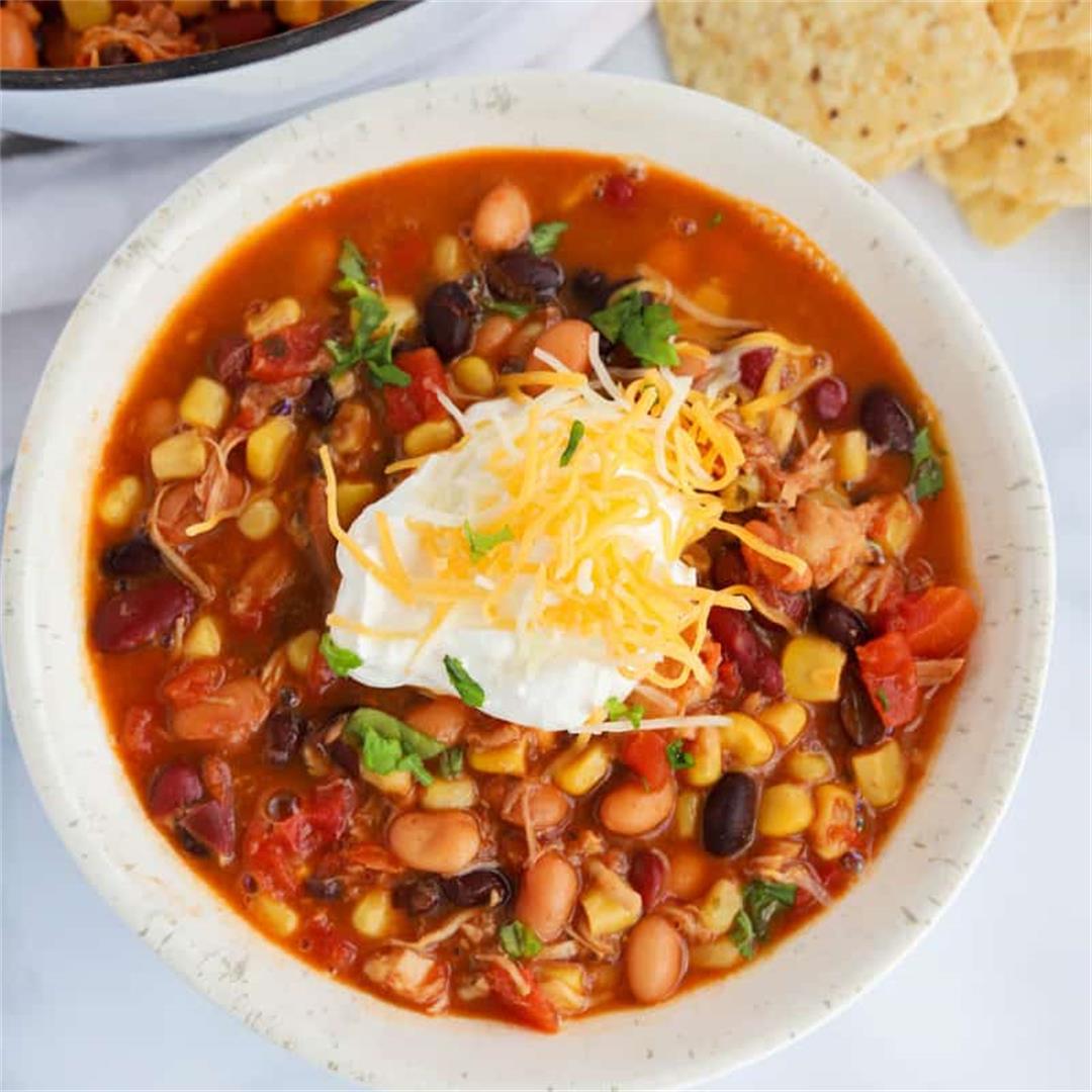 7 Can Taco Soup