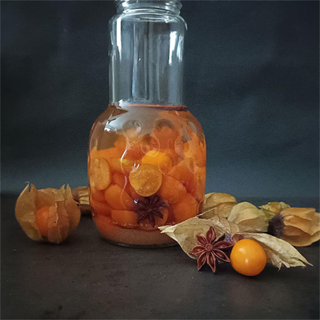 Physalis Liqueur from Scratch