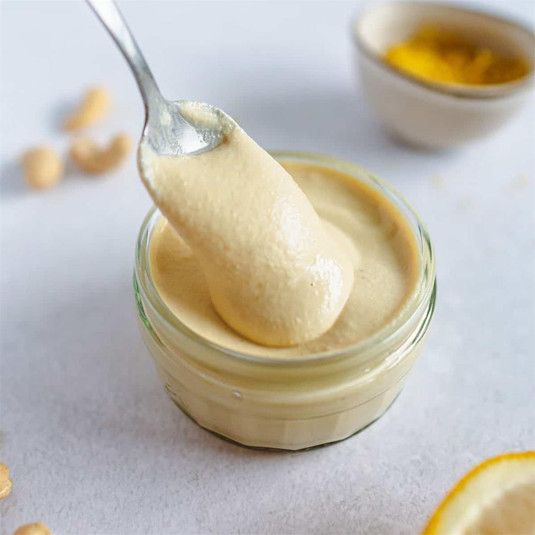 Quick and Easy Cashew Cheese Sauce