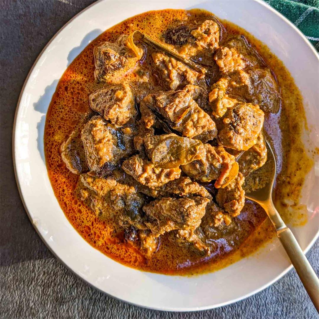 Sri Lankan Beef Curry in Instant Pot