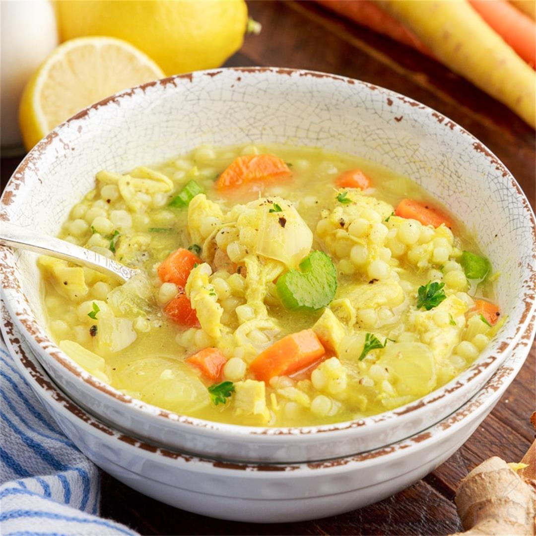 Chicken Couscous Soup