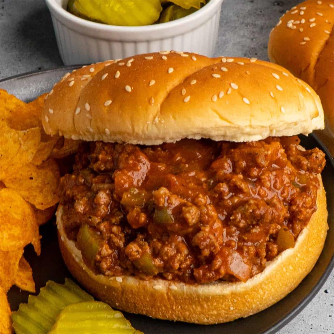 The Best Slow Cooker Sloppy Joes