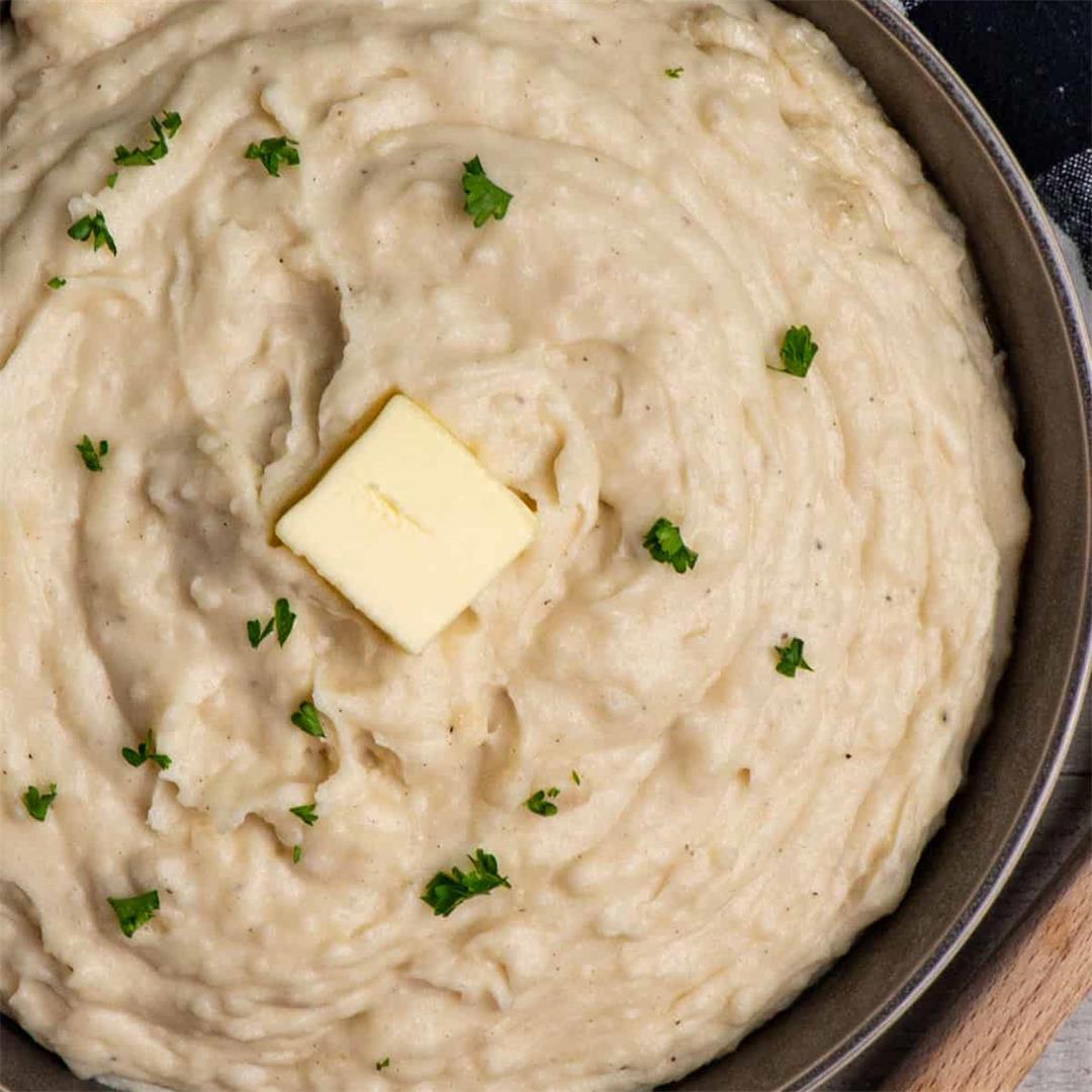 Crock Pot Mashed Potatoes with Cream Cheese
