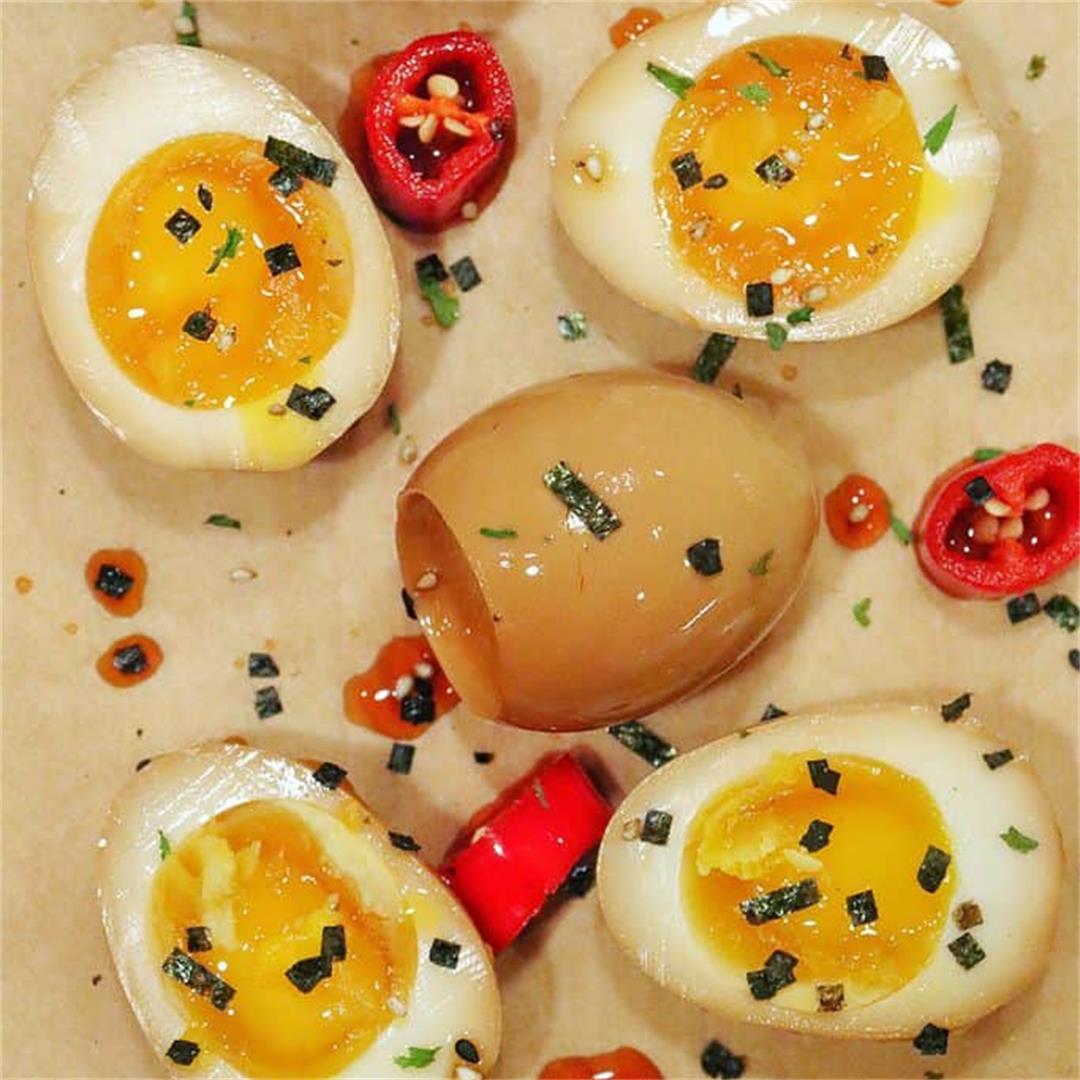 Soy Sauce Marinated Eggs