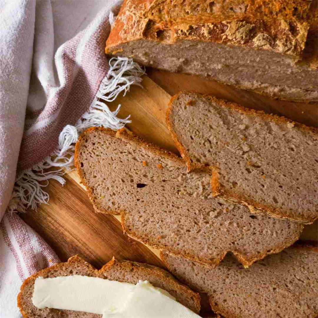 Buckwheat Sourdough Bread (Gluten-Free)