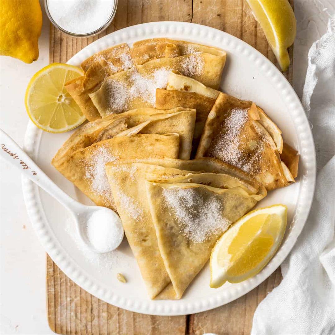 French Lemon Crêpes