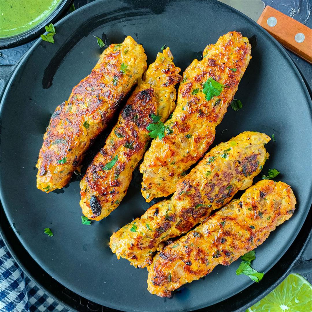 Chicken Mince Kebab Recipe