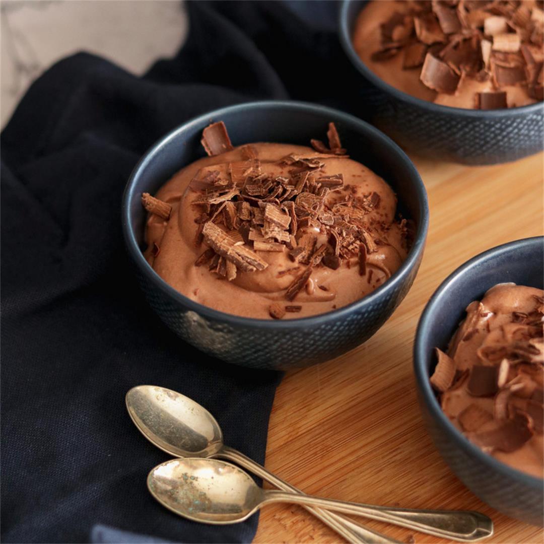 Nutella cheesecake mousse